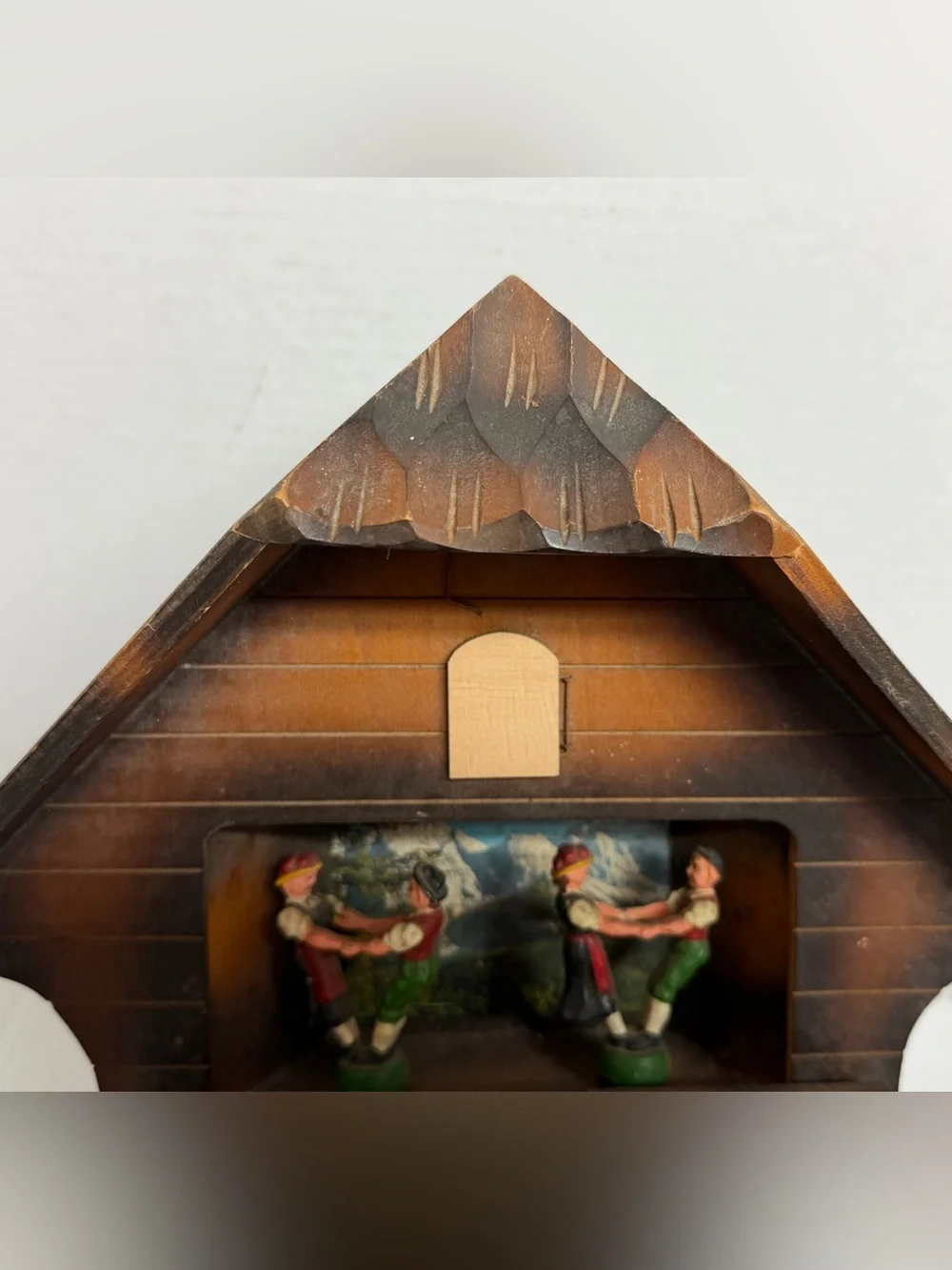 Vintage E. Schmeckenbecher Germany Cuckoo Clock Musical Black Forest Untested